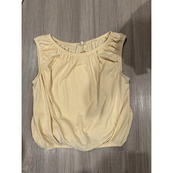 3 for $9 Madewell Baloon Yellow Top M - Picture 2 of 6